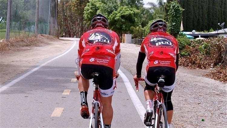 Bicycling on the Santa Ana Bike Trail